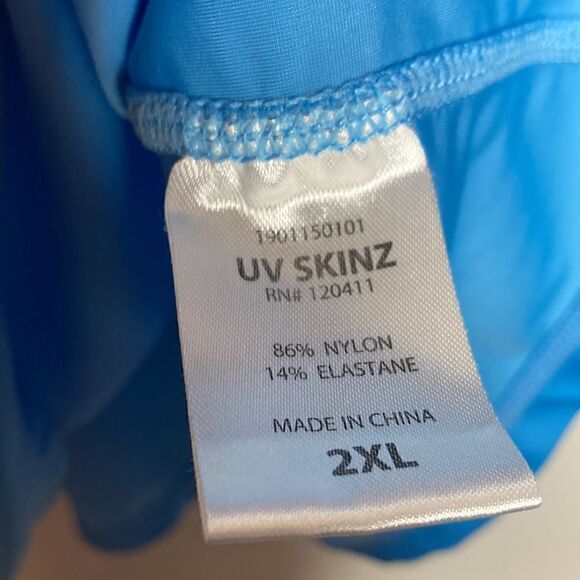 Sun & Swim Shirt Woman’s Size 2XL - Picture 4 of 6